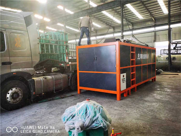 餐廚垃圾菜葉有機肥臥式發(fā)酵罐