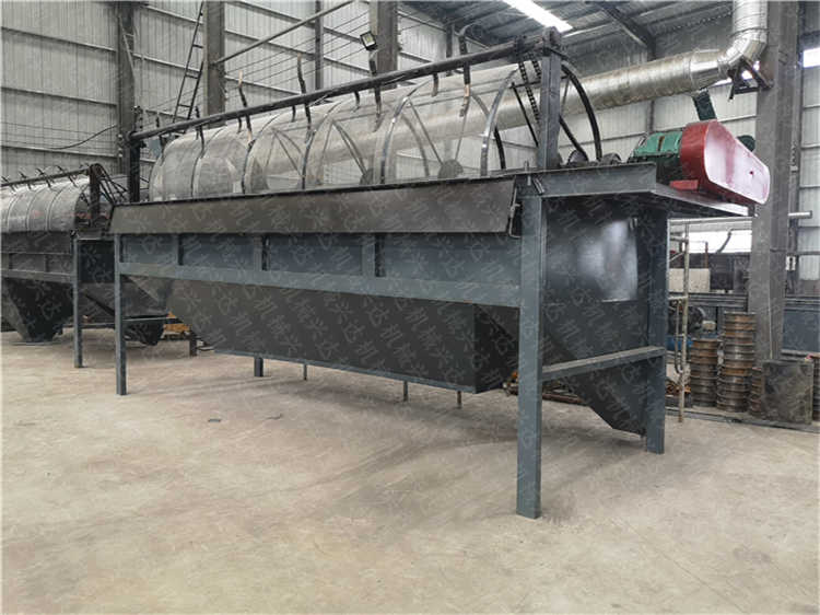 雞羊糞發(fā)酵生產(chǎn)滾筒篩分機(jī),豬糞中藥渣顆粒肥料篩選機(jī)