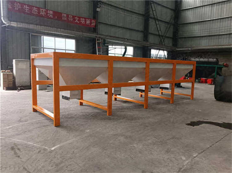 有機肥復(fù)合肥配料倉,五倉多原料自動混料機,肥料稱重配料機,定制廠家