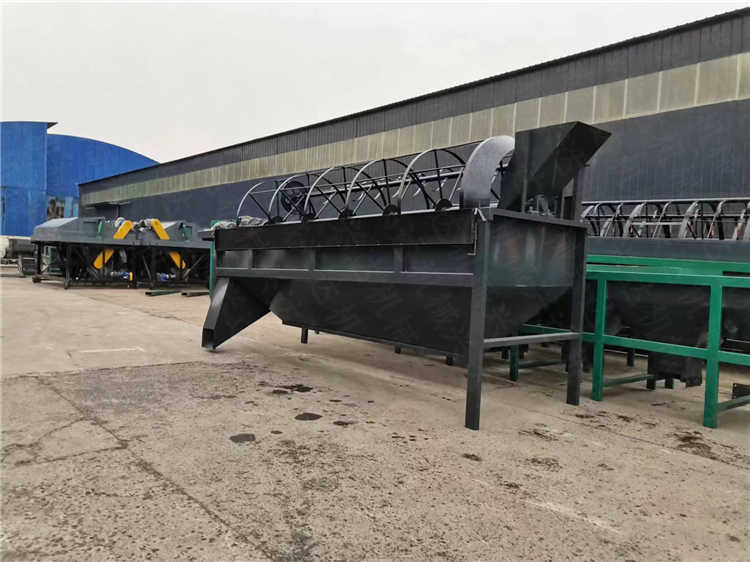 定制小型粉狀有機肥生產(chǎn)線配套設備 羊糞有機肥滾筒篩分機 自動化效率高