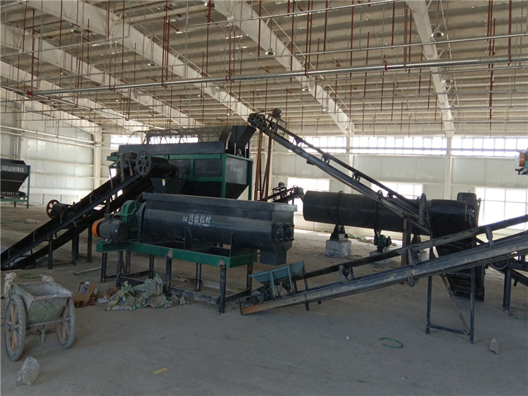 復(fù)合肥槳葉式混合攪拌生產(chǎn)線設(shè)備 肥料雙軸攪拌機(jī) 興達(dá)供應(yīng)支持定制